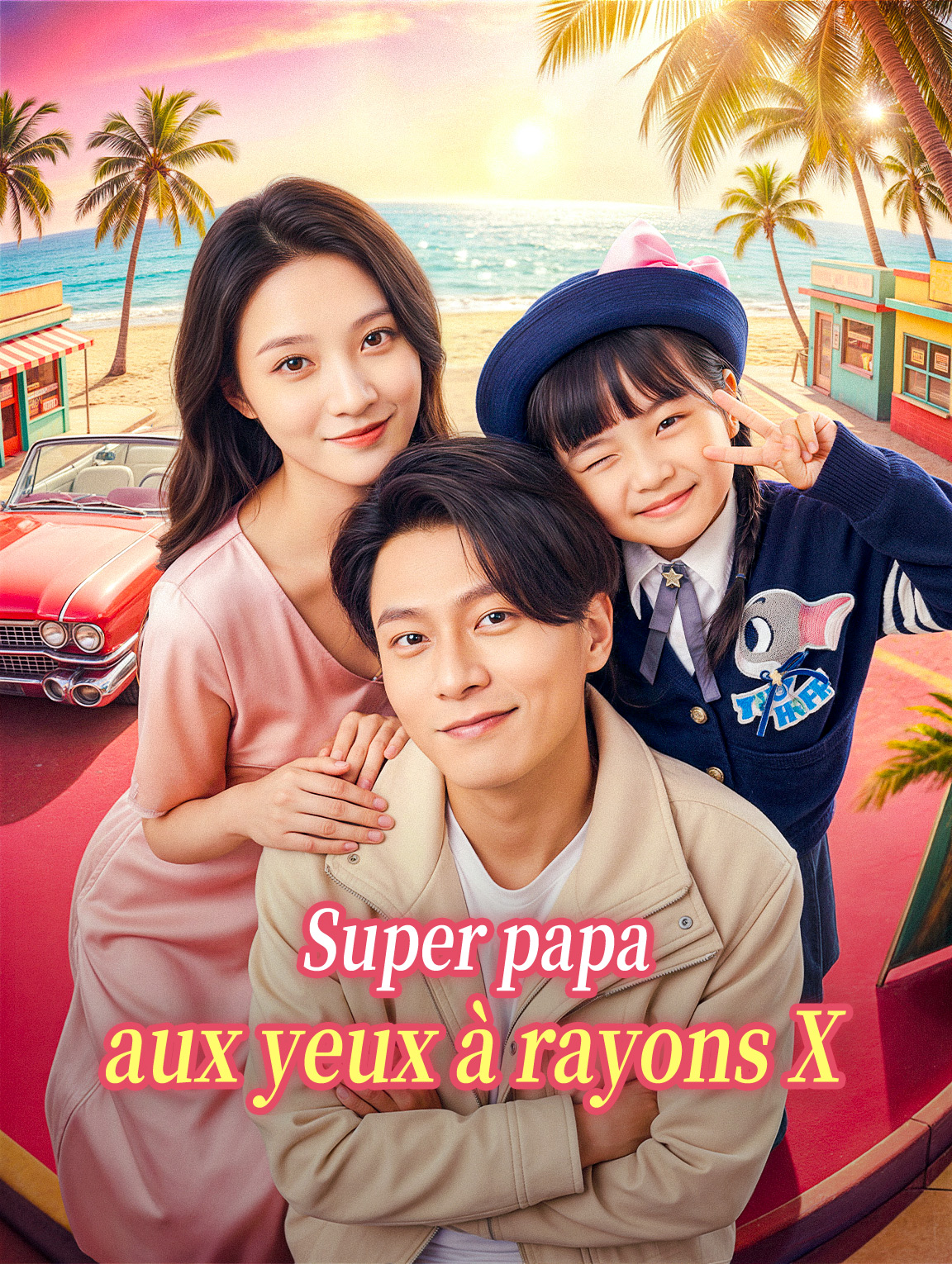 Super papa aux yeux à rayons X