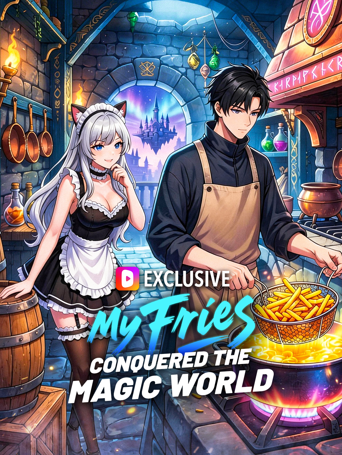 My Fries Conquered the Magic World(Dubbed)