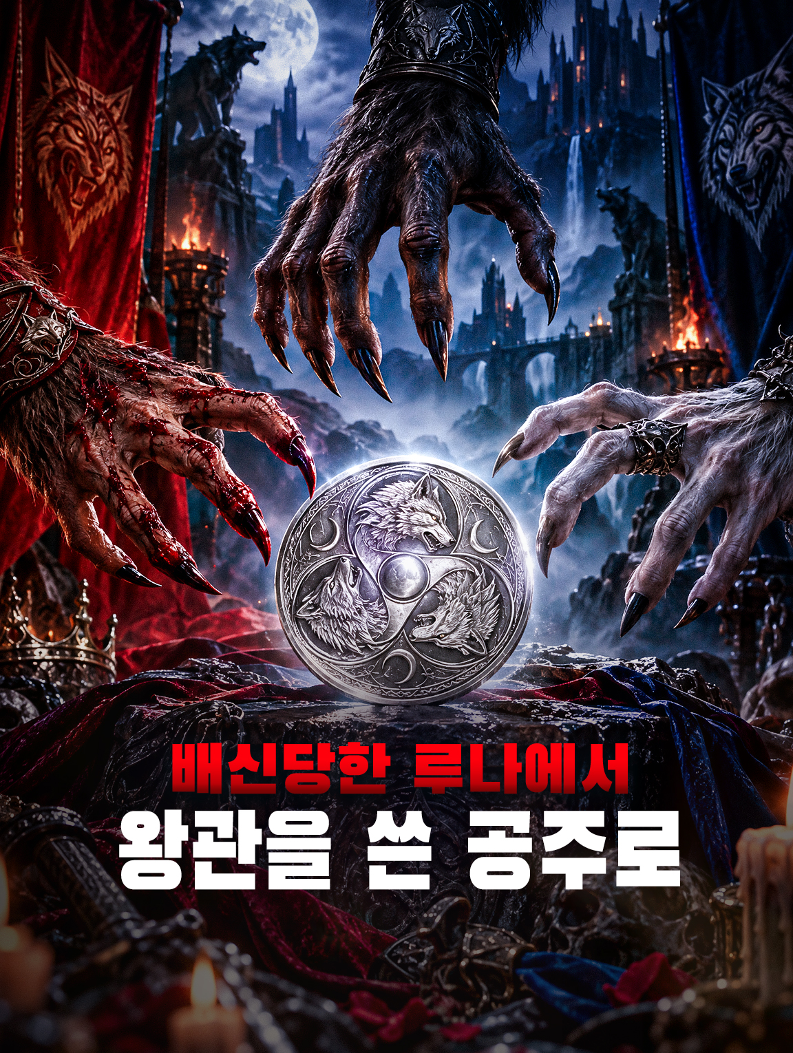배신당한 루나에서 왕관을 쓴 공주로