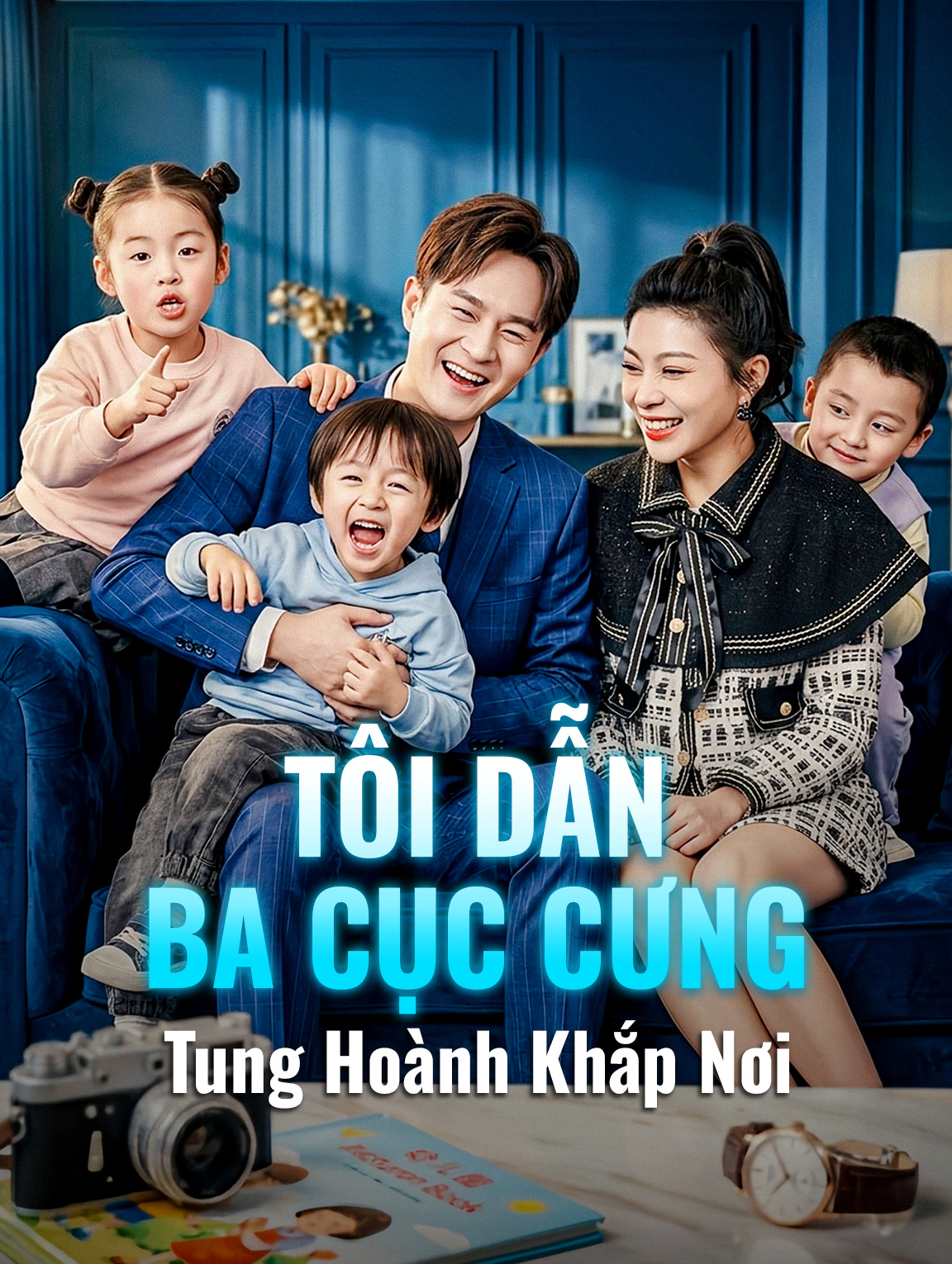 Tôi Dẫn Ba Cục Cưng Tung Hoành Khắp Nơi