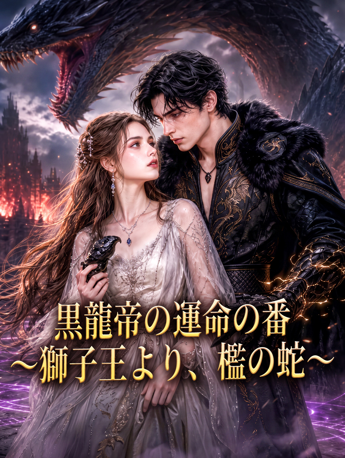 黒龍帝の運命の番～獅子王より、檻の蛇～
