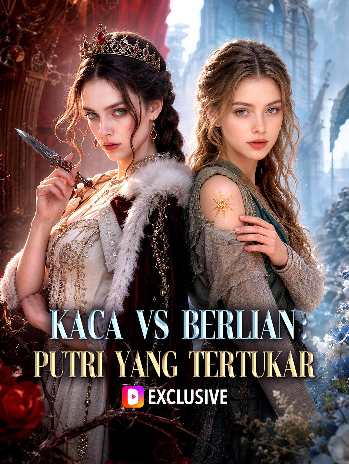 Poster Kaca vs Berlian: Putri yang Tertukar