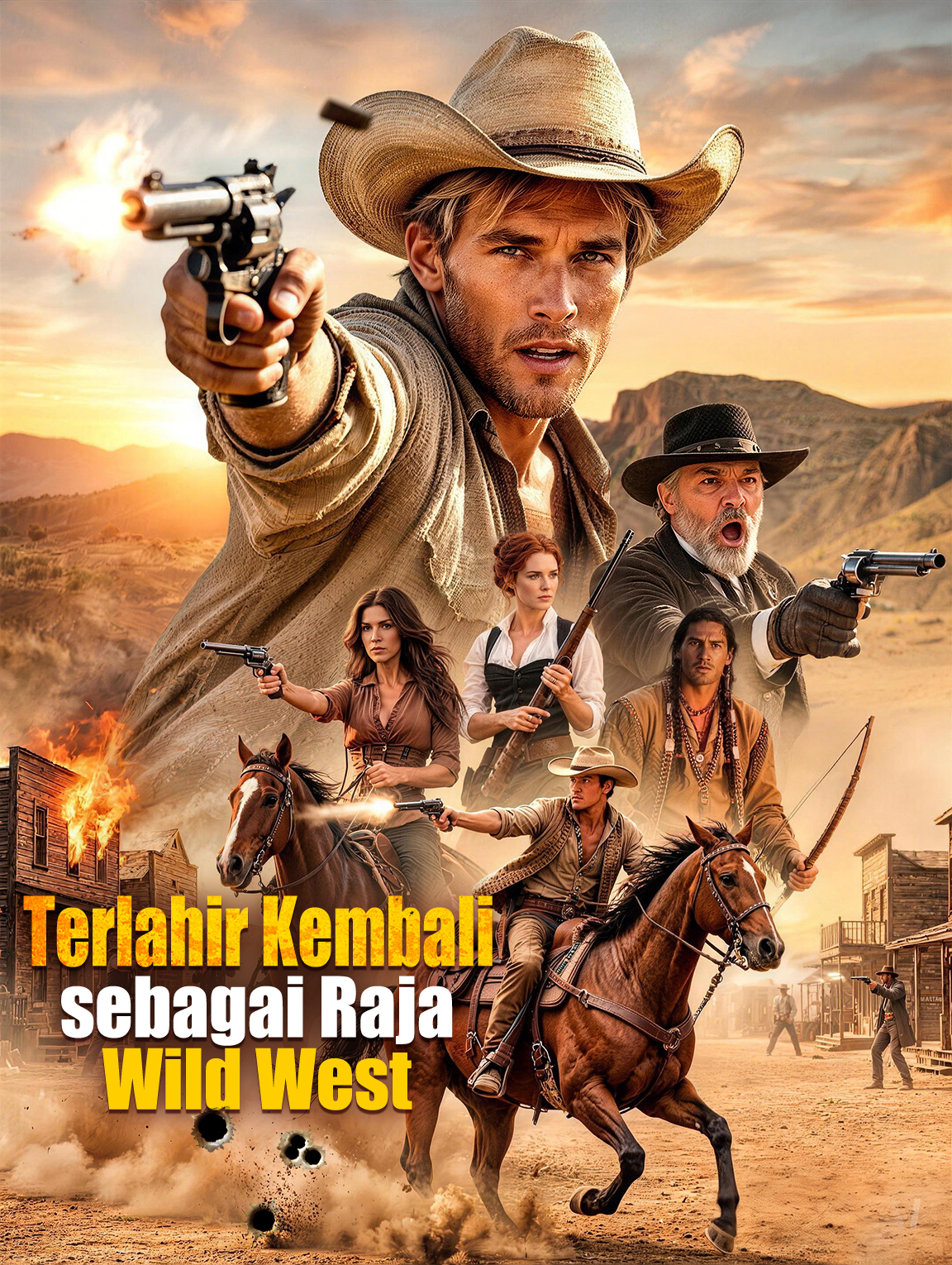 Terlahir Kembali sebagai Raja Wild West