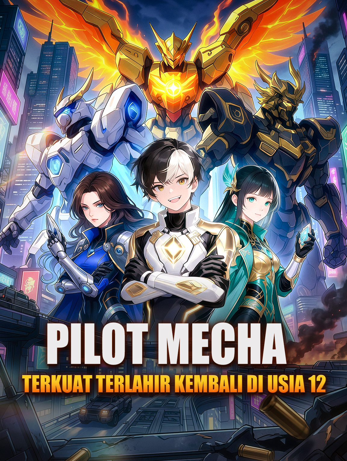 Pilot Mecha Terkuat Terlahir Kembali di Usia 12