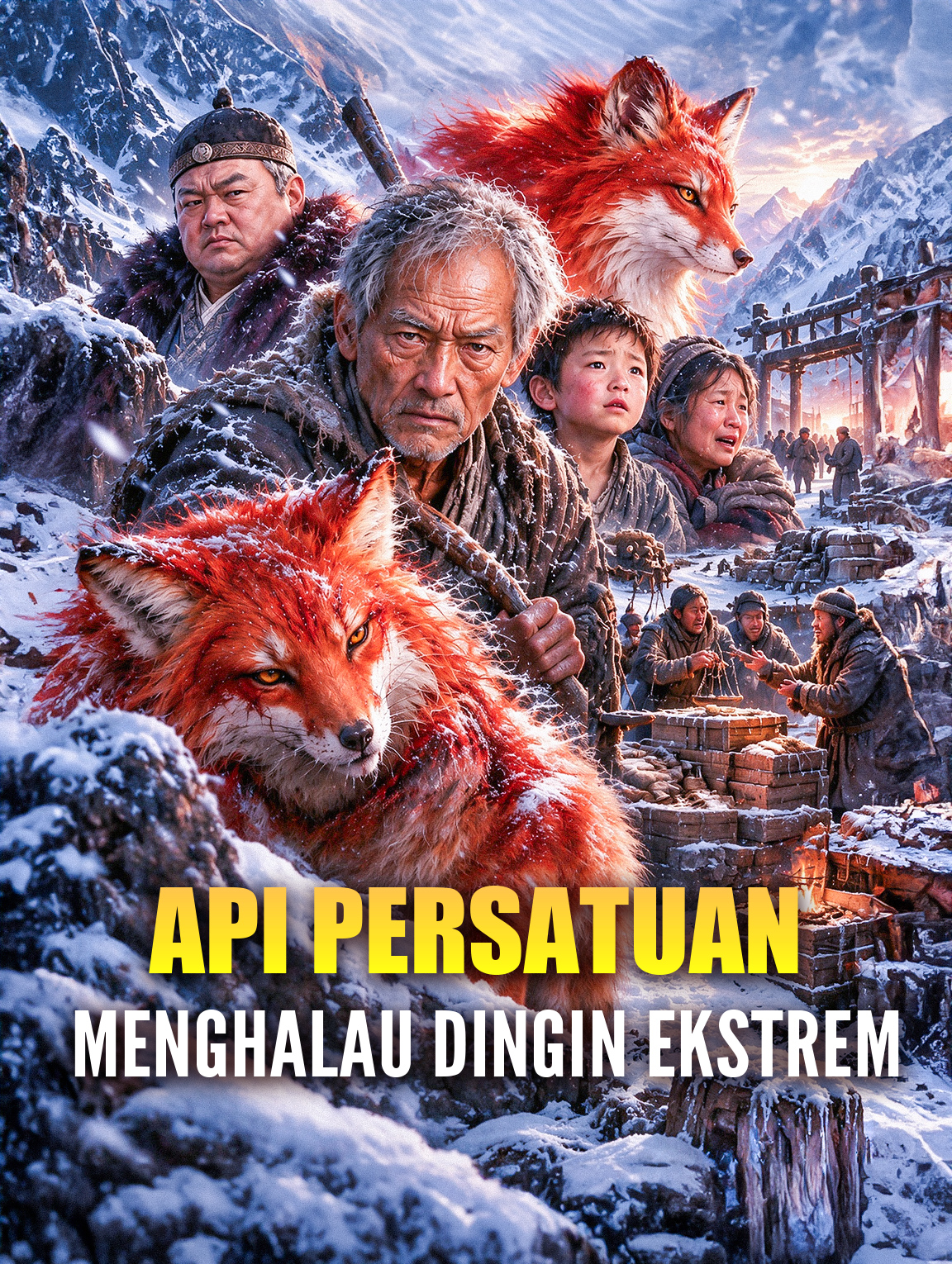 Api Persatuan Menghalau Dingin Ekstrem