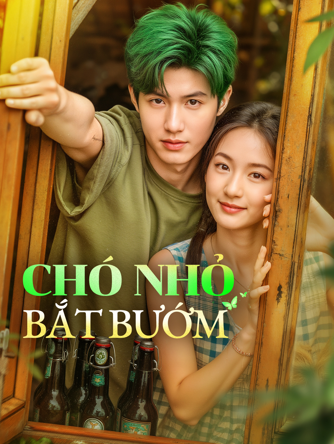 Chó Nhỏ Bắt Bướm