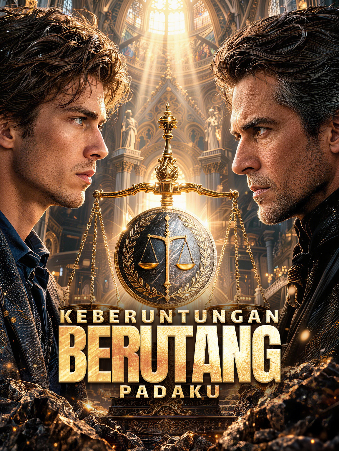 Poster Keberuntungan Berutang Padaku