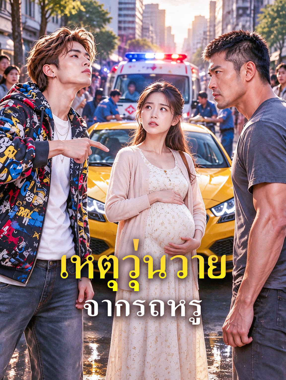 เหตุวุ่นวาย จากรถหรู