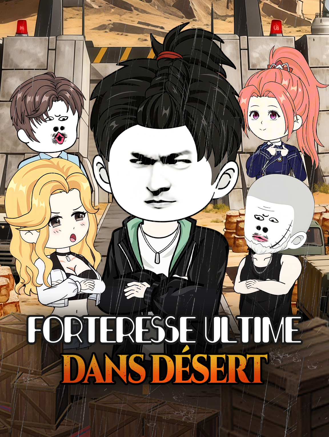 Forteresse ultime dans désert