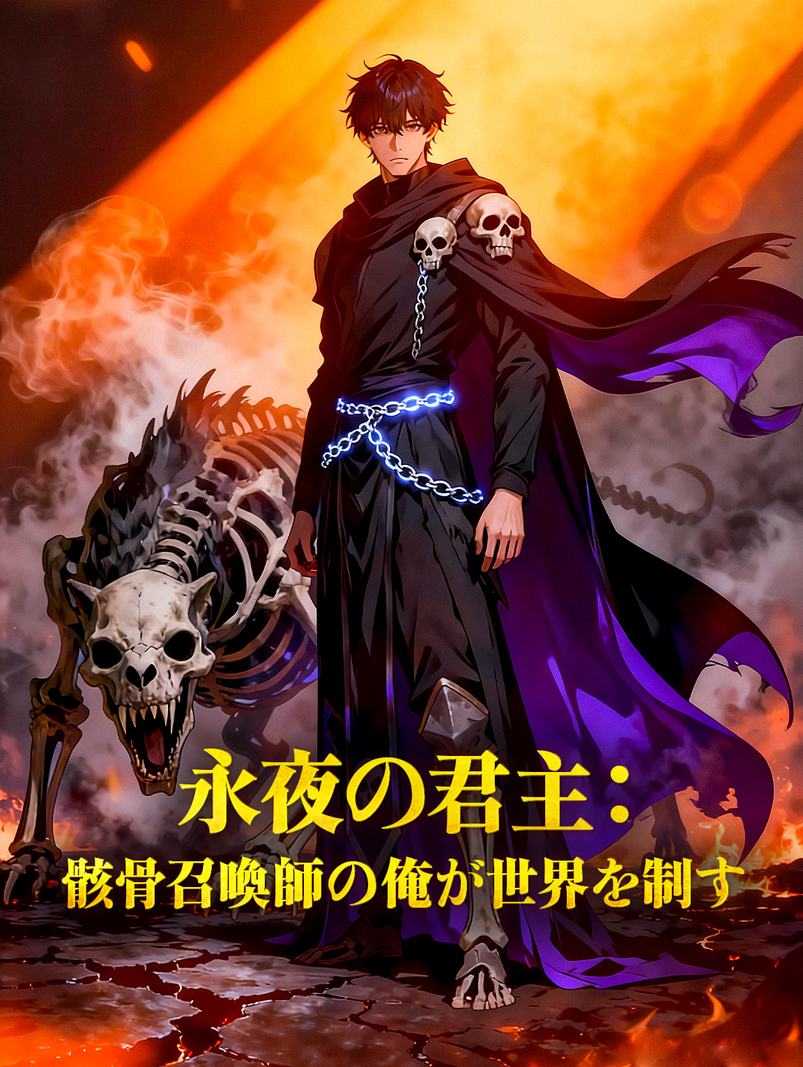 永夜の君主：骸骨召喚師の俺が世界を制す