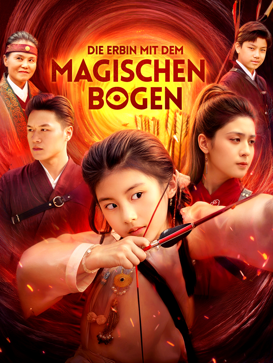 Die Erbin mit dem magischen Bogen