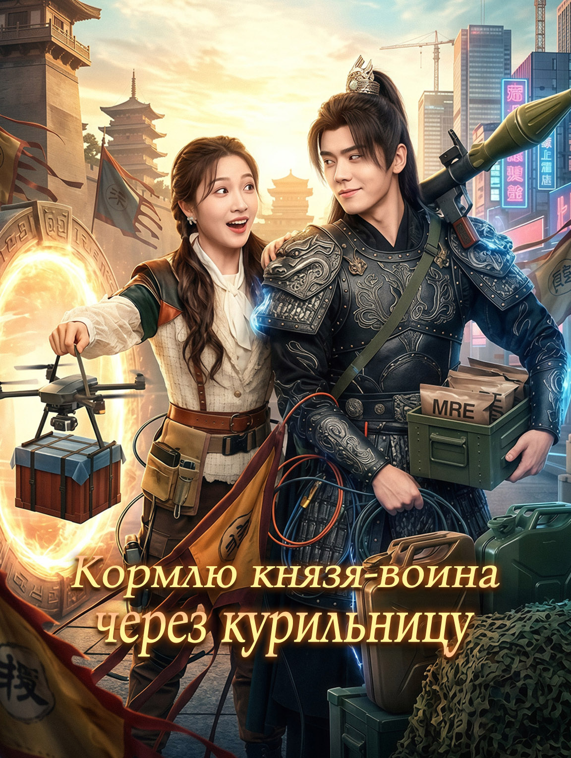 Кормлю князя-воина через курильницу