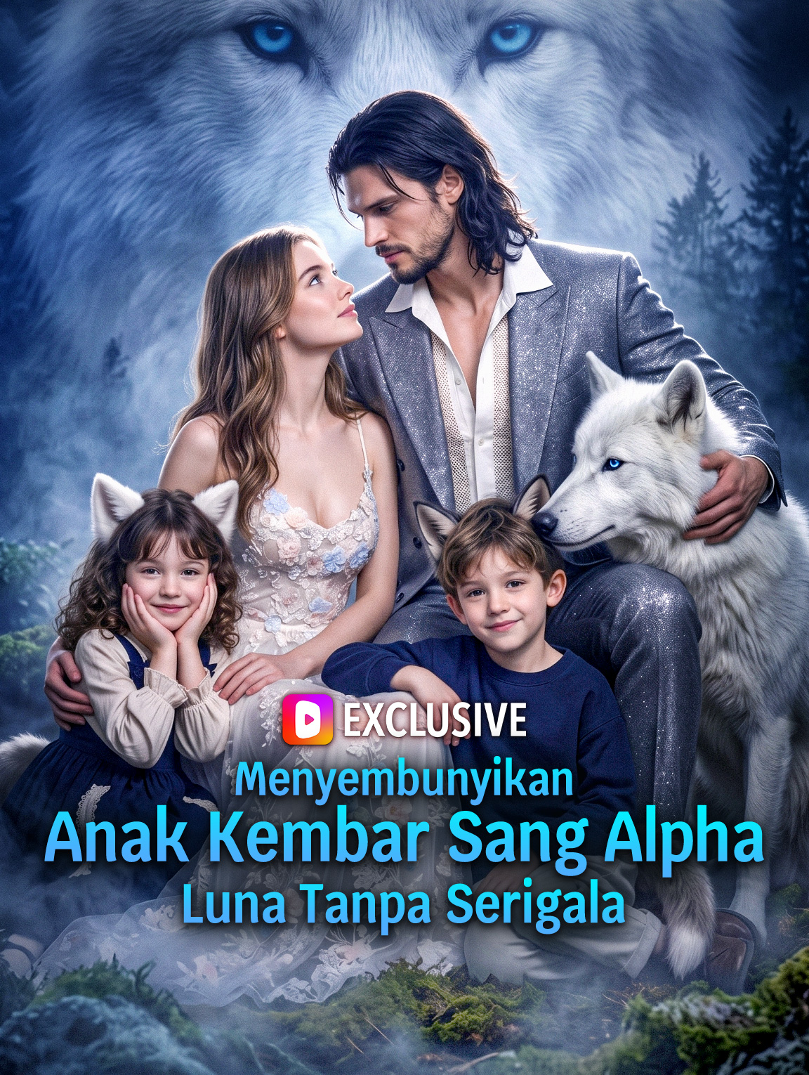 Menyembunyikan Anak Kembar Sang Alpha: Luna Tanpa Serigala