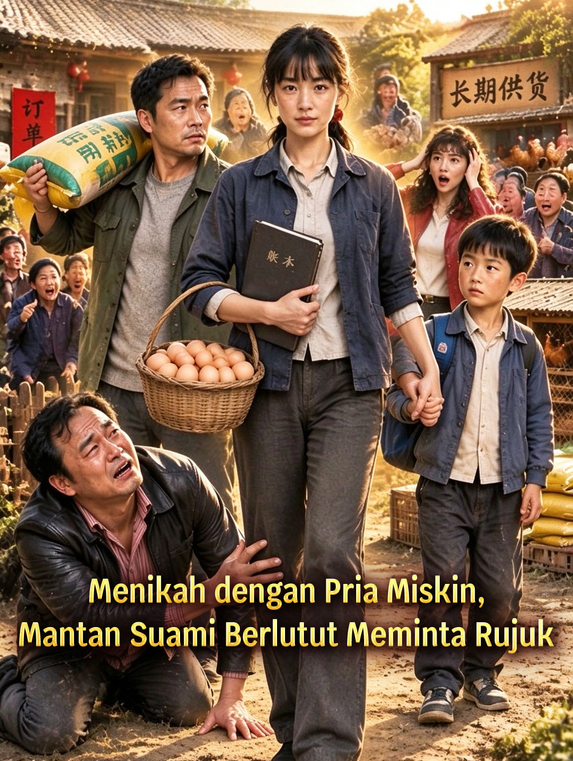 Menikah dengan Pria Miskin, Mantan Suami Berlutut Meminta Rujuk