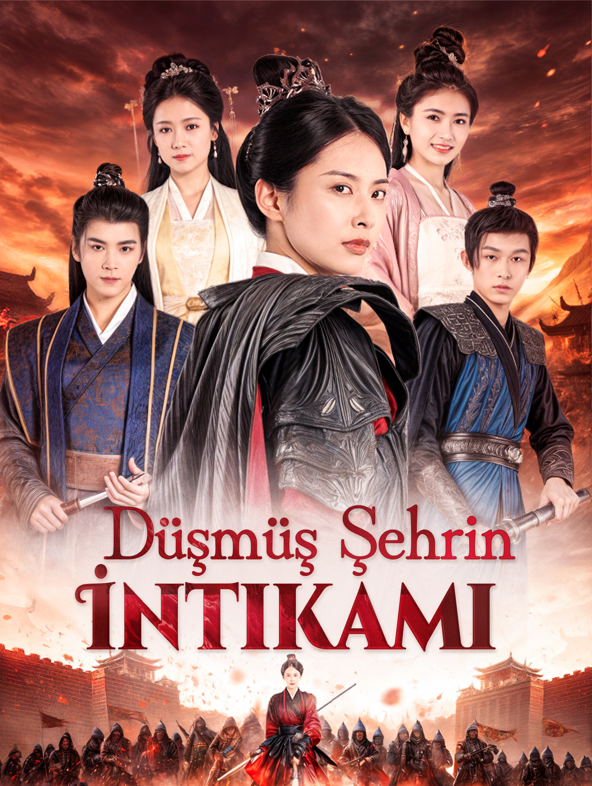 Düşmüş Şehrin İntikamı dizi posteri