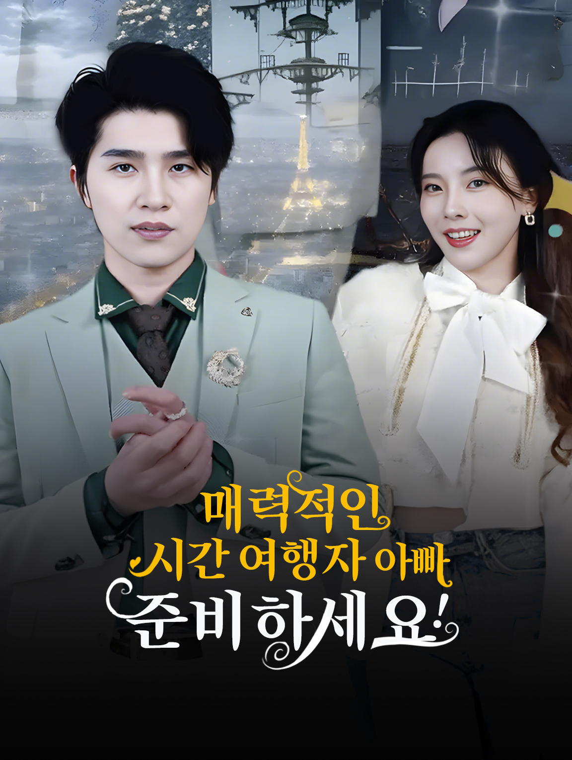 매력적인 시간 여행자 아빠, 준비하세요!