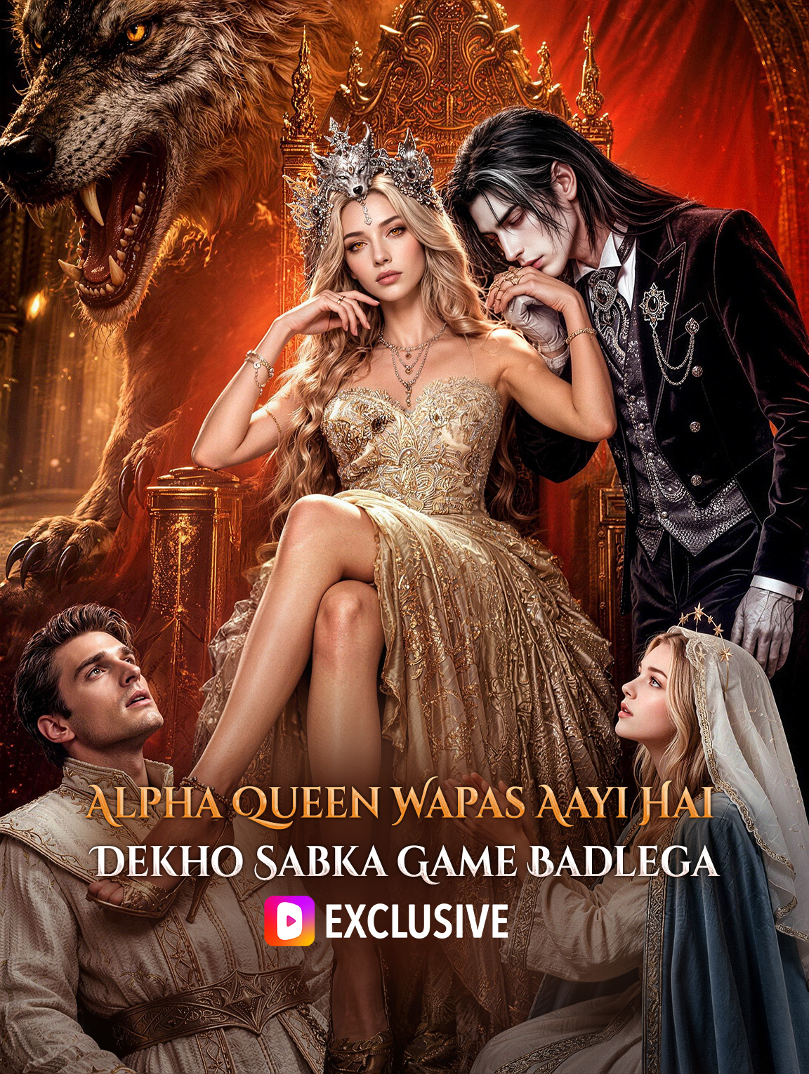 Alpha Queen Wapas Aayi Hai – Dekho Sabka Game Badlega poster
