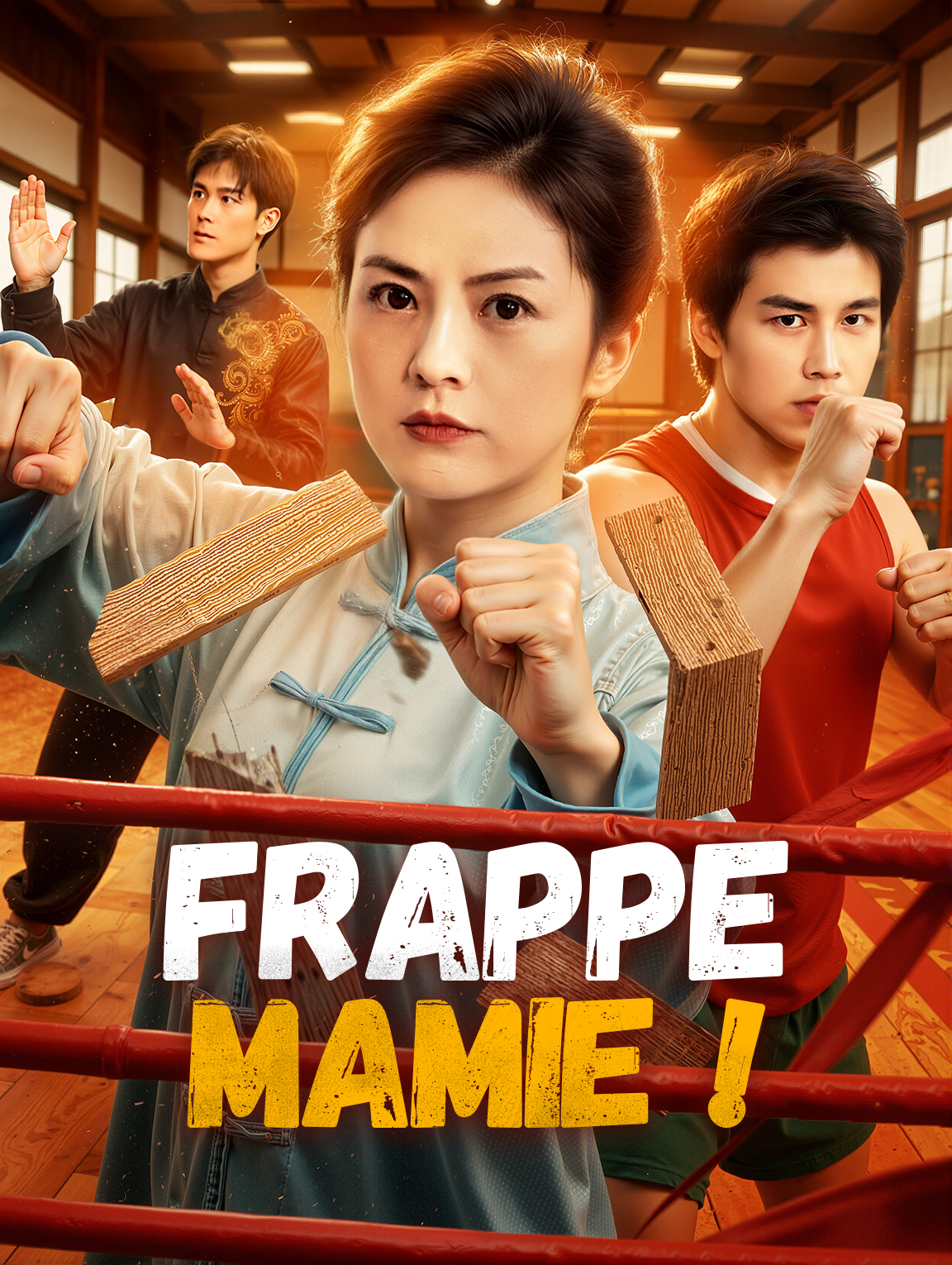 Frappe, mamie !