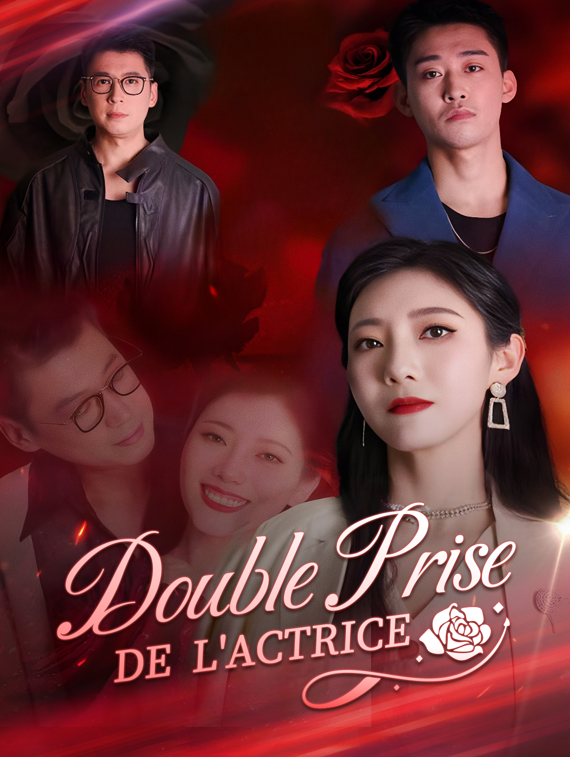 Double Prise de l'actrice