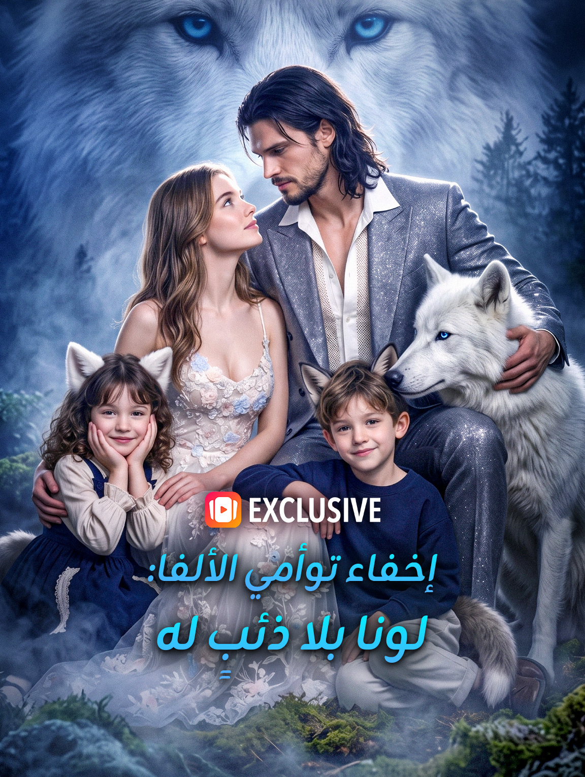 إخفاء توأمي الألفا: لونا بلا ذئبٍ له