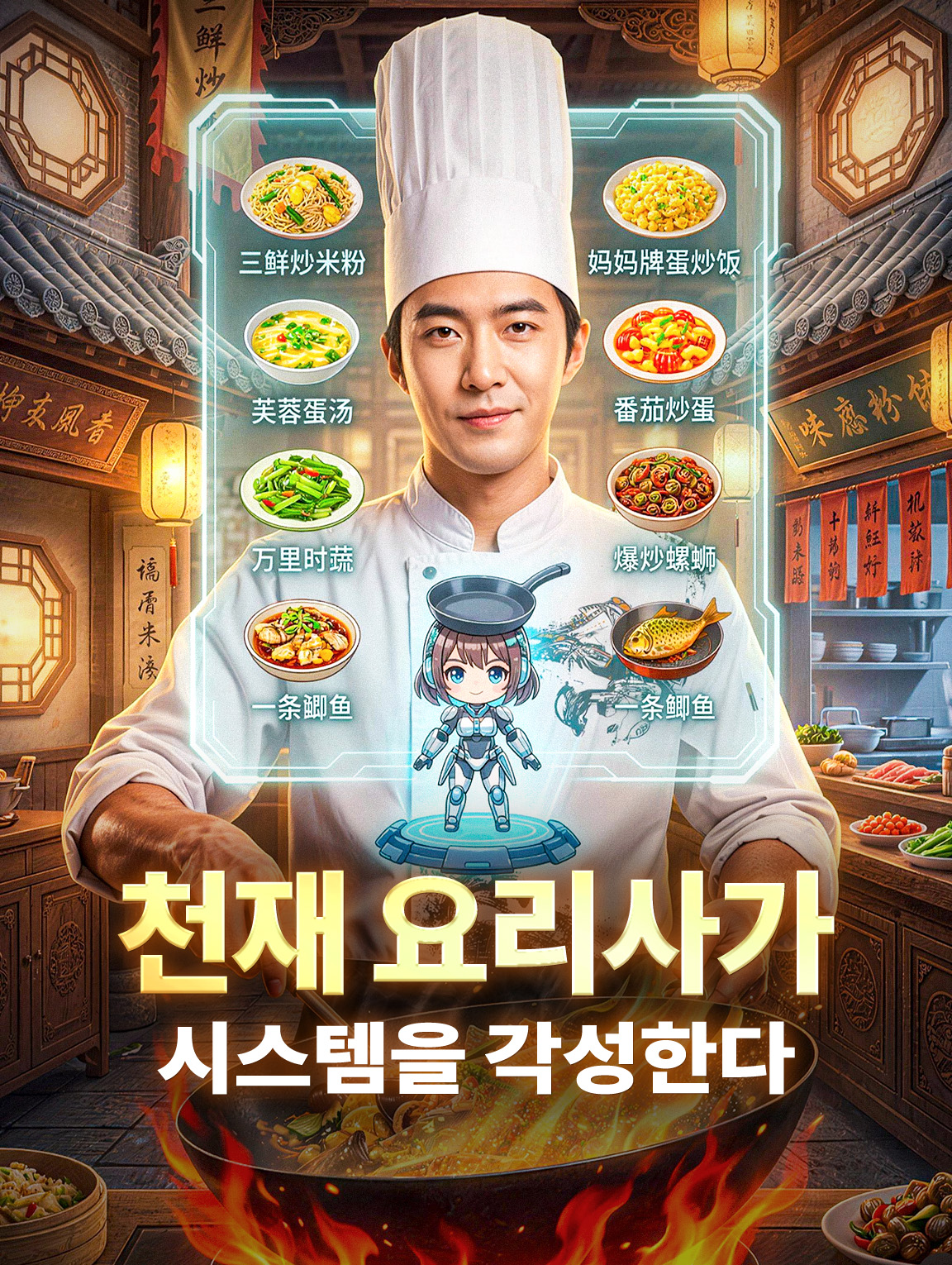 천재 요리사가 시스템을 각성한다