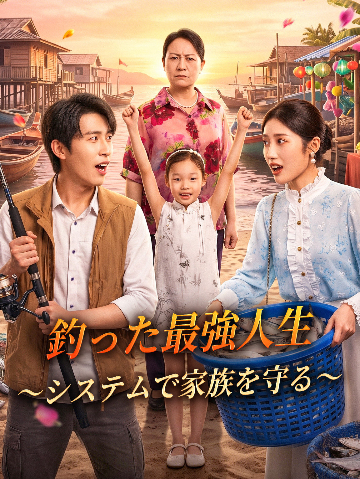 釣った最強人生～システムで家族を守る～