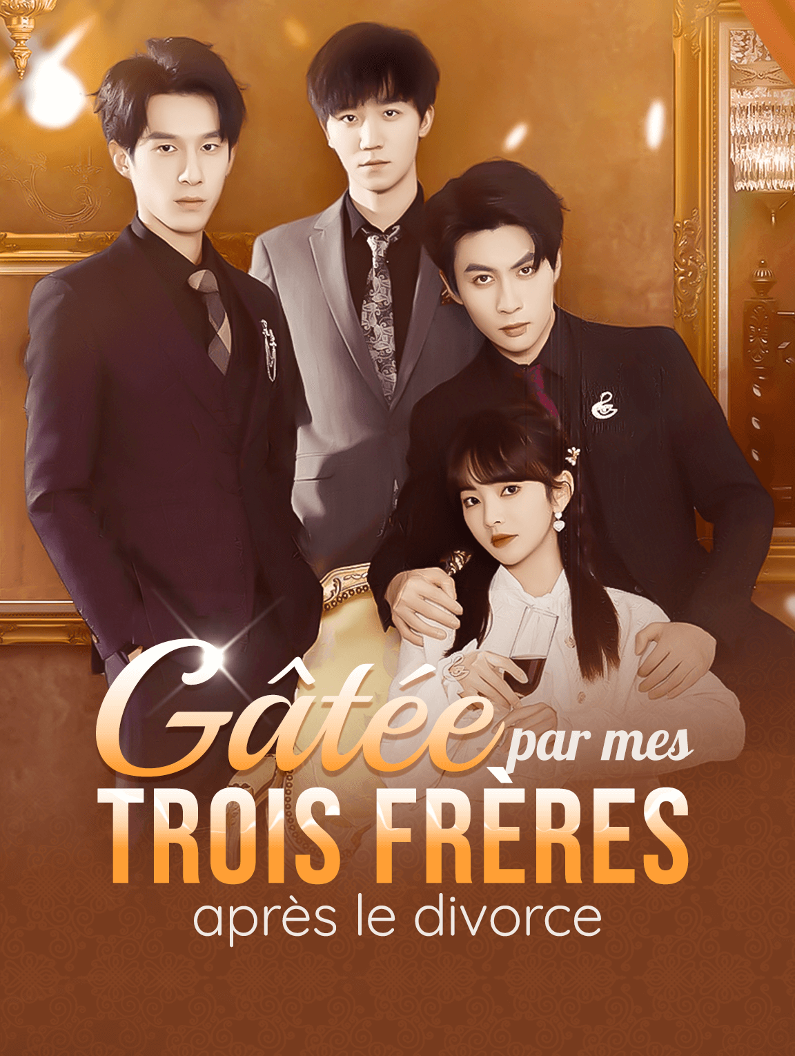 Gâtée par mes trois frères après le divorce