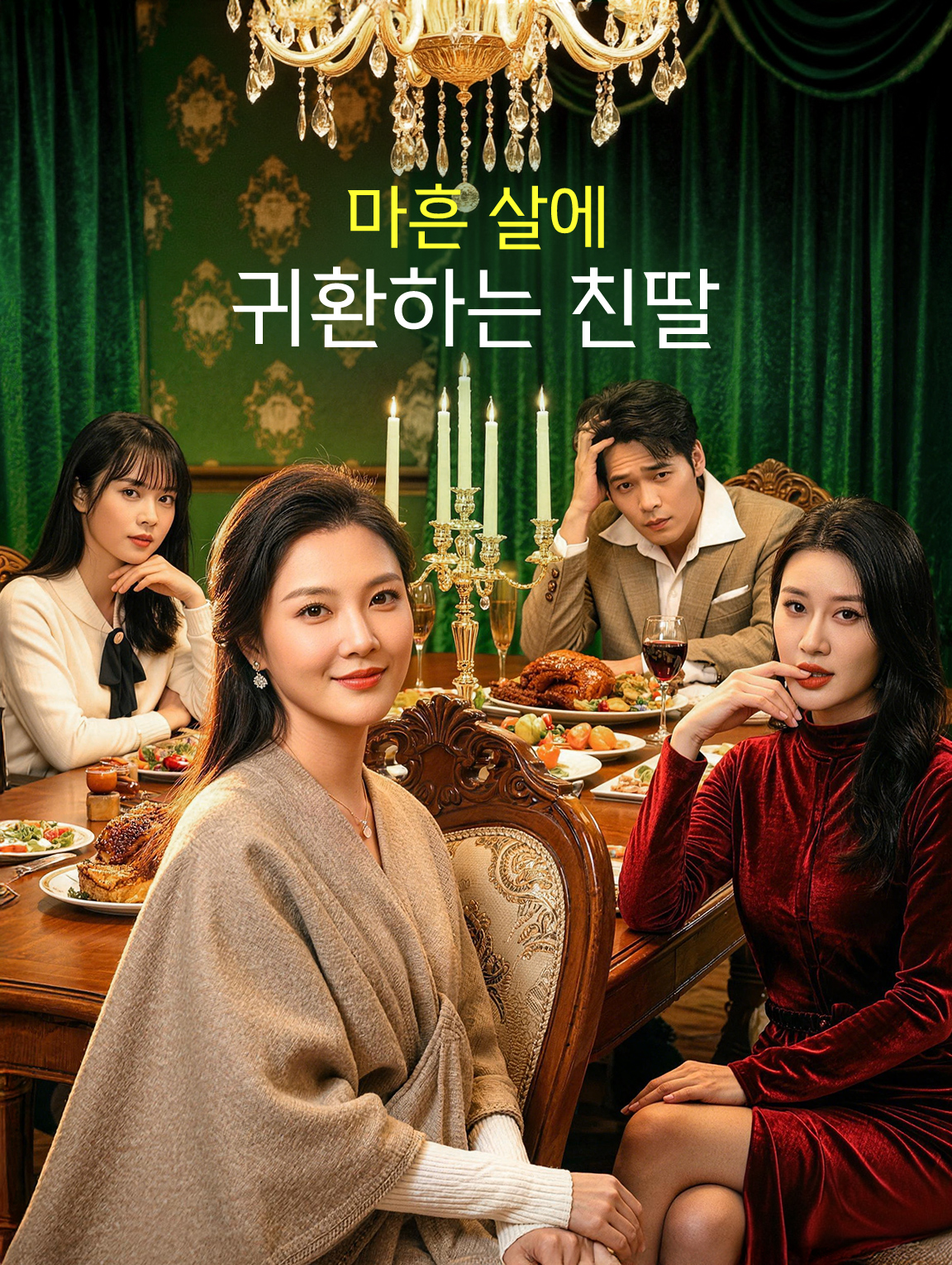 마흔 살에 귀환하는 친딸
