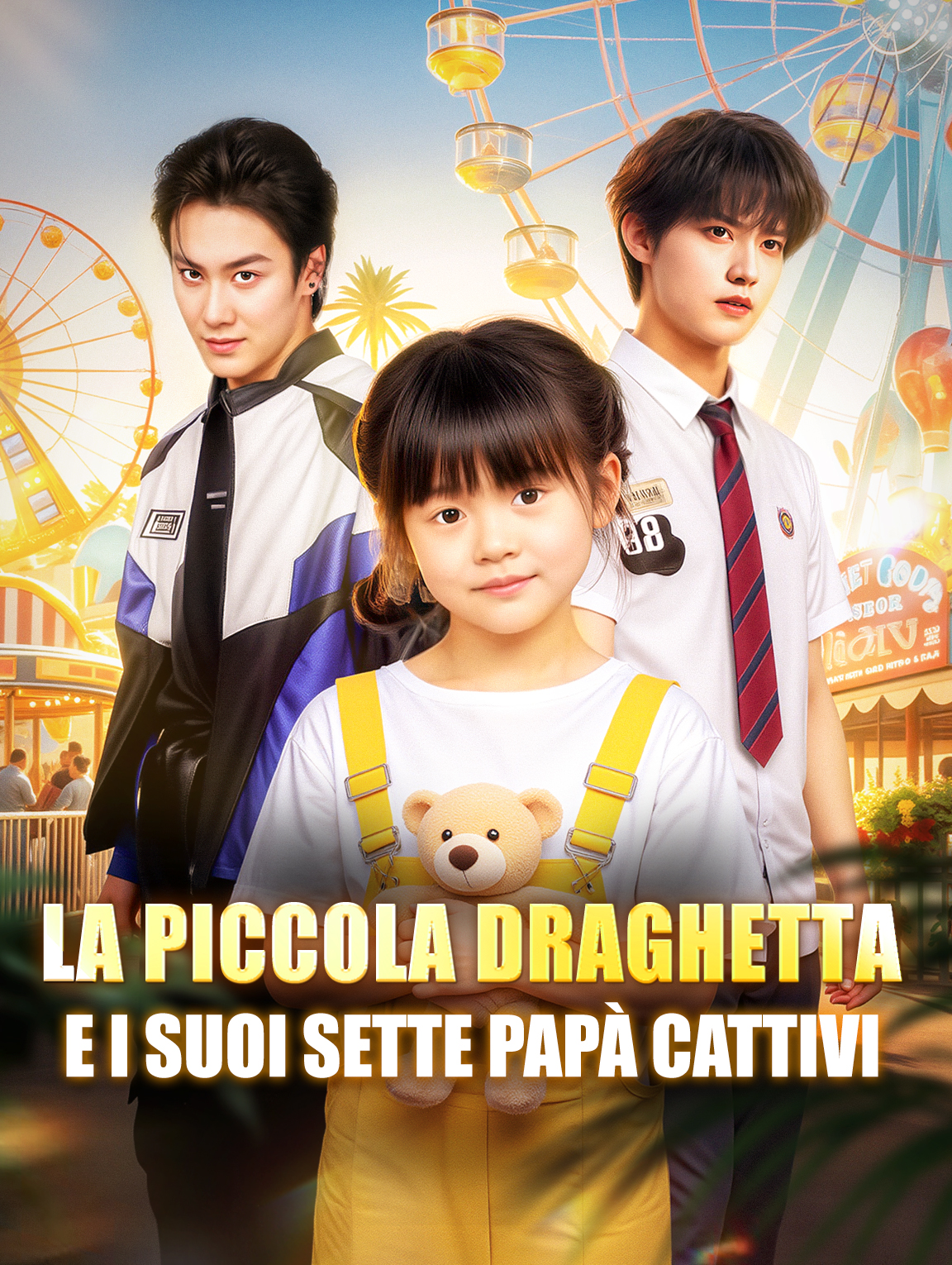 La Piccola Draghettae i Suoi Sette Papà Cattivi