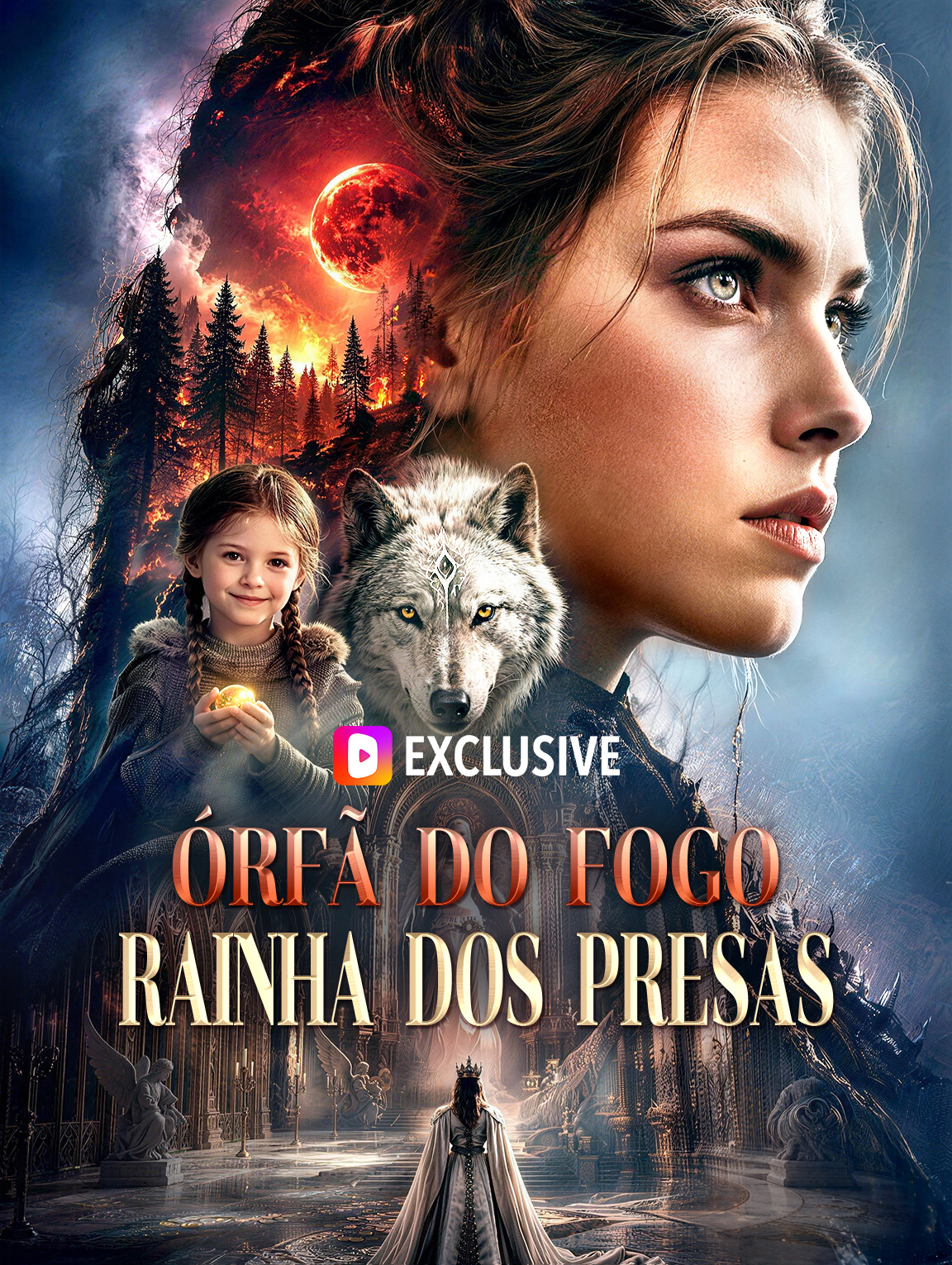 Órfã do Fogo, Rainha dos Presas(Dublado)