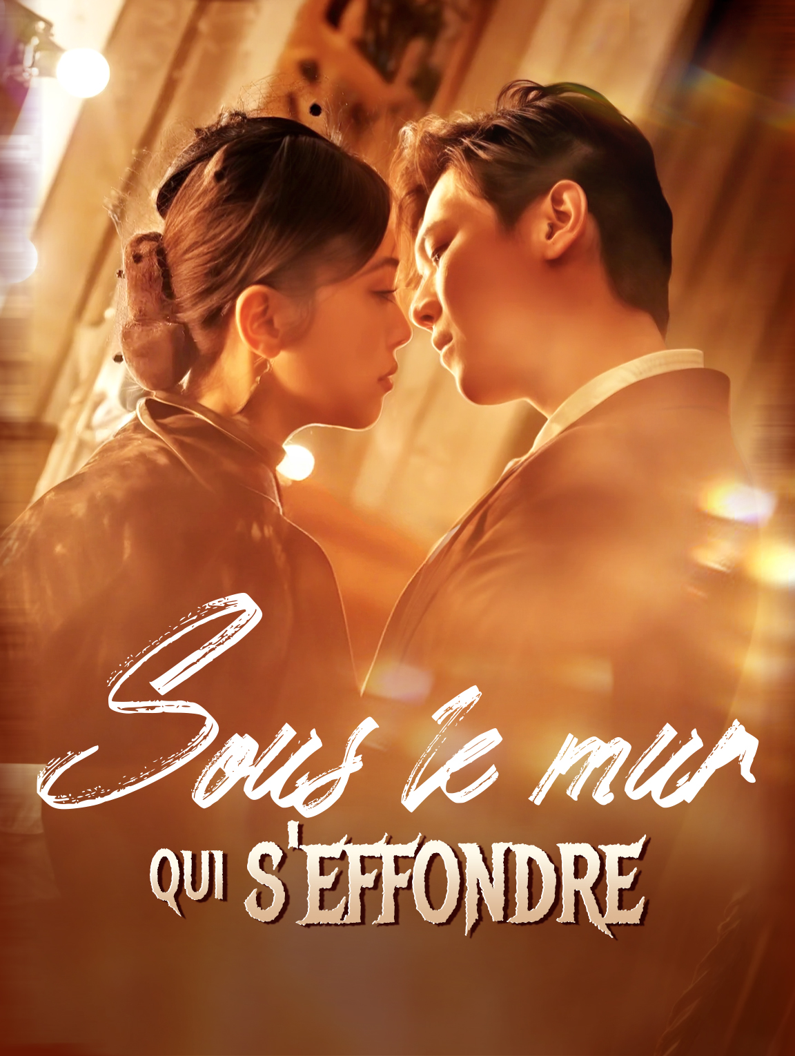 Sous le mur qui s'effondre