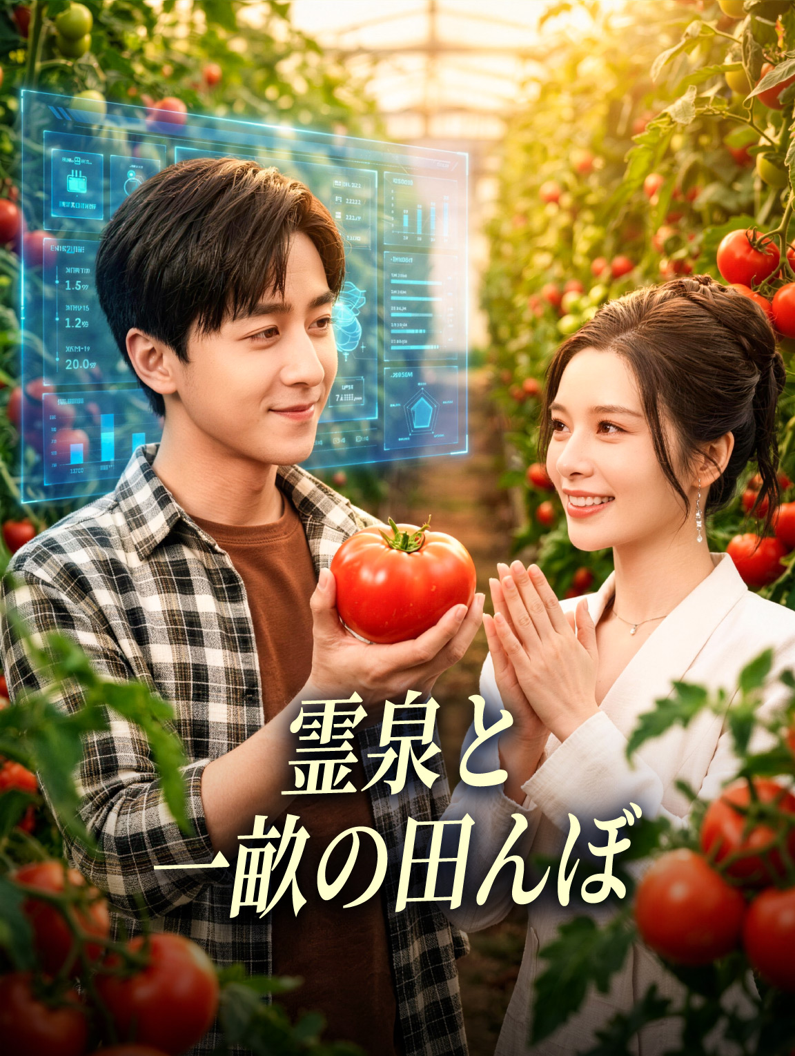 霊泉と一畝の田んぼ