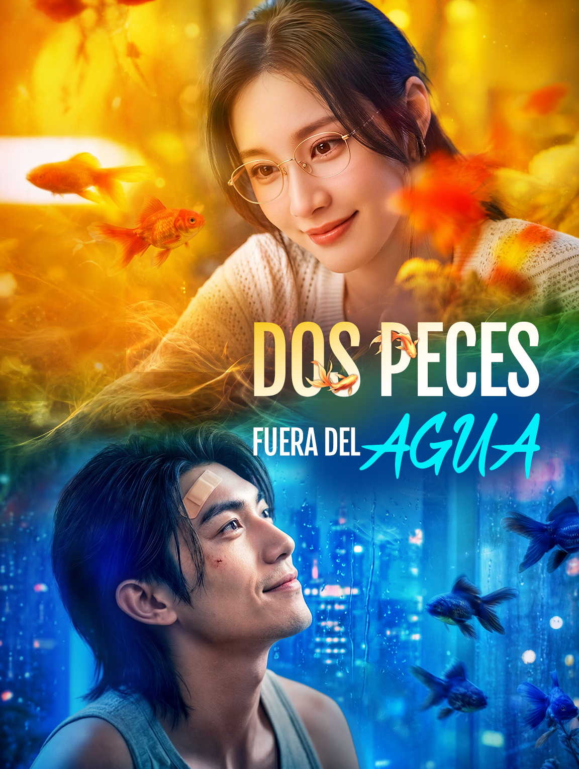 Dos Peces Fuera del Agua
