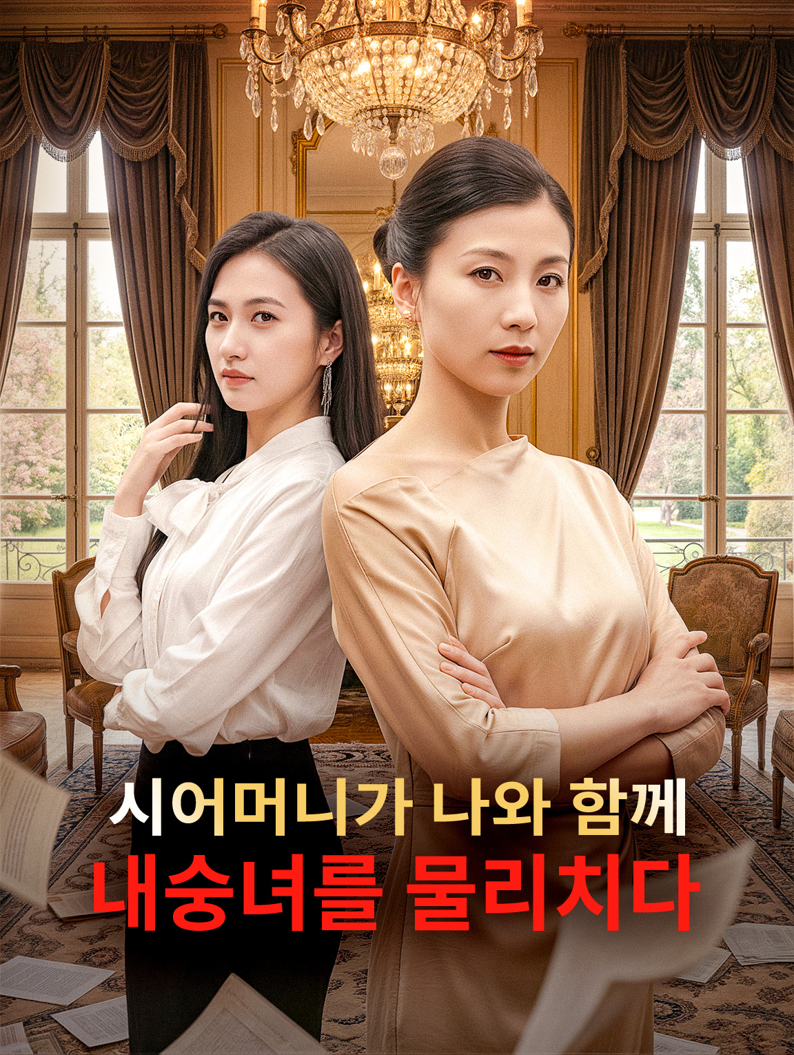 시어머니가 나와 함께 내숭녀를 물리치다