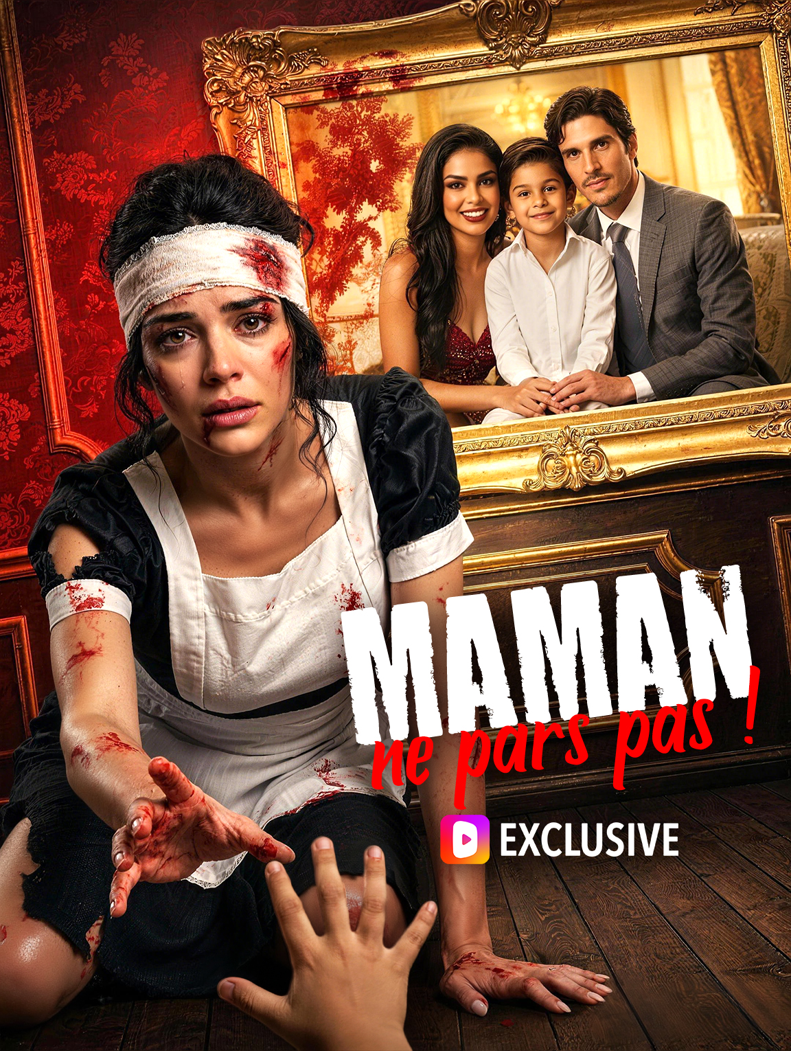 Maman, ne pars pas !(Doublé)