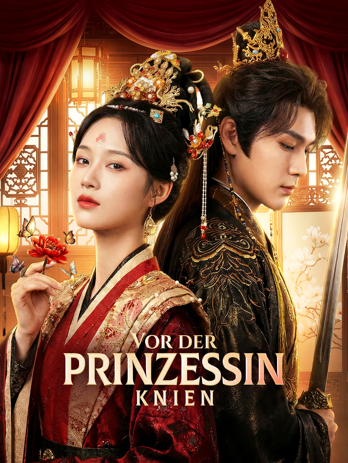 Vor der Prinzessin knien