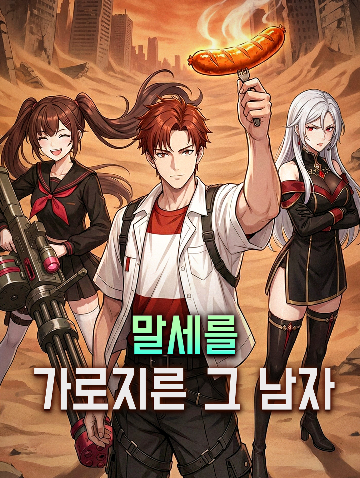 말세를 가로지른 그 남자