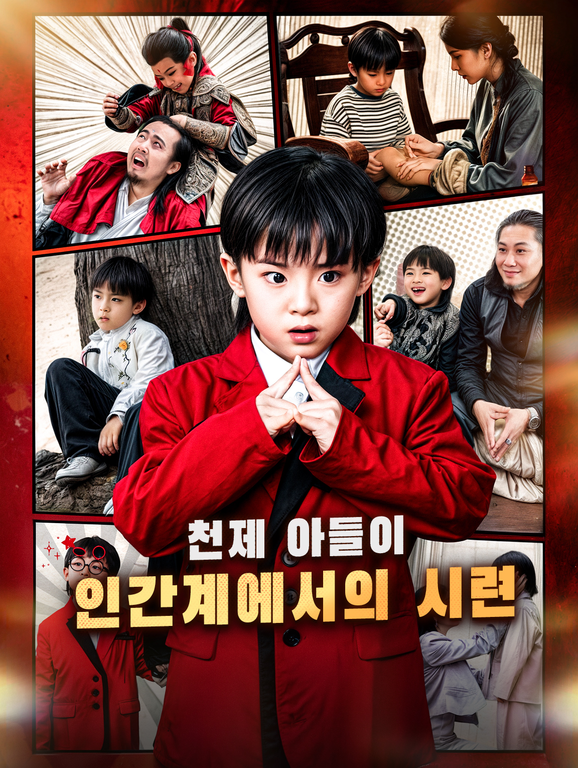 천제 아들이 인간계에서의 시련