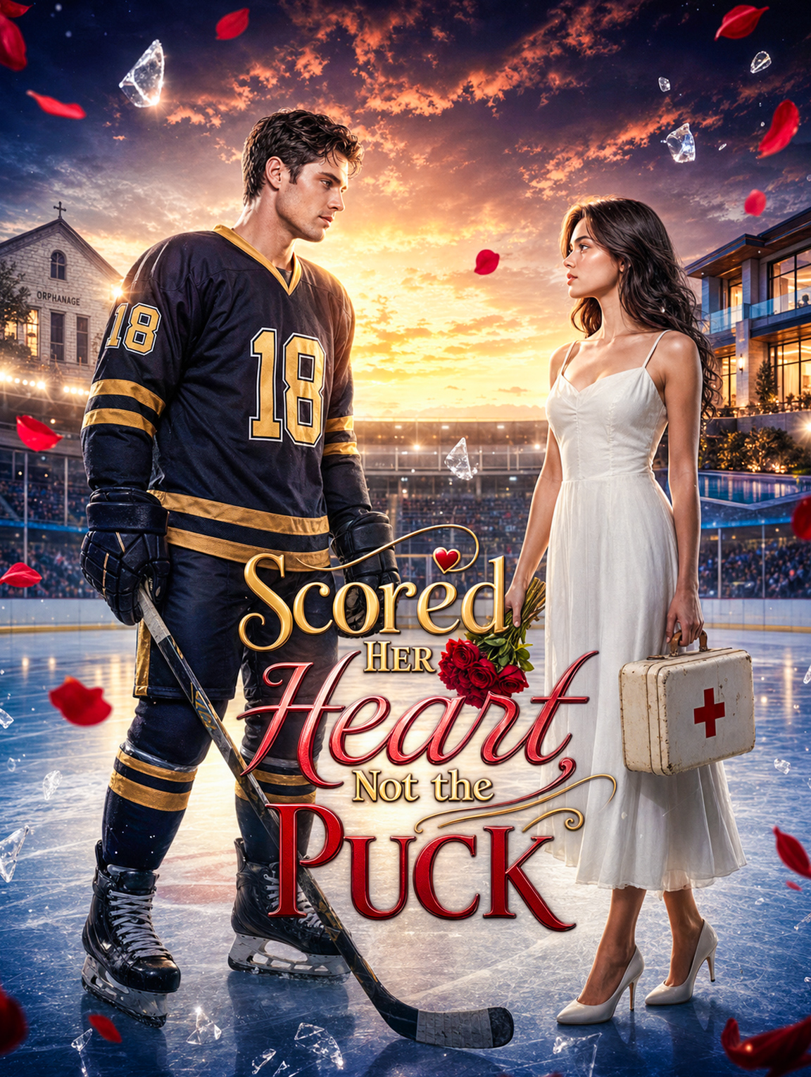 Scored Her Heart, Not the Puck