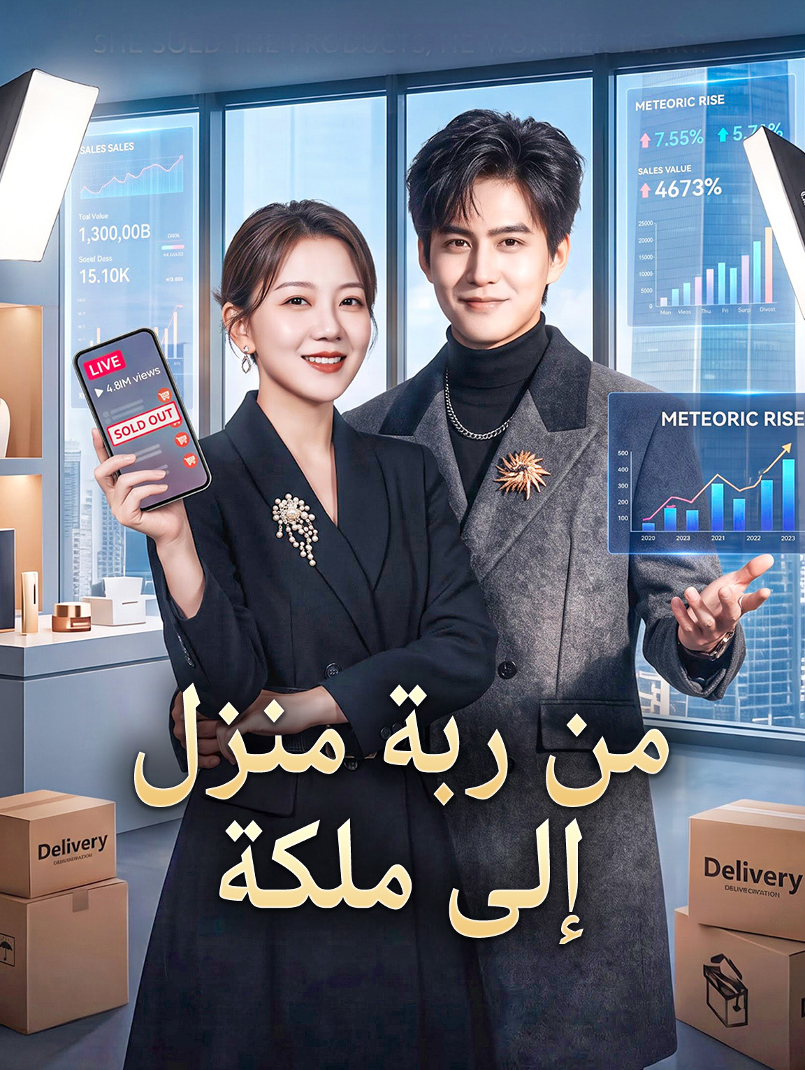 من ربة منزل إلى ملكة
