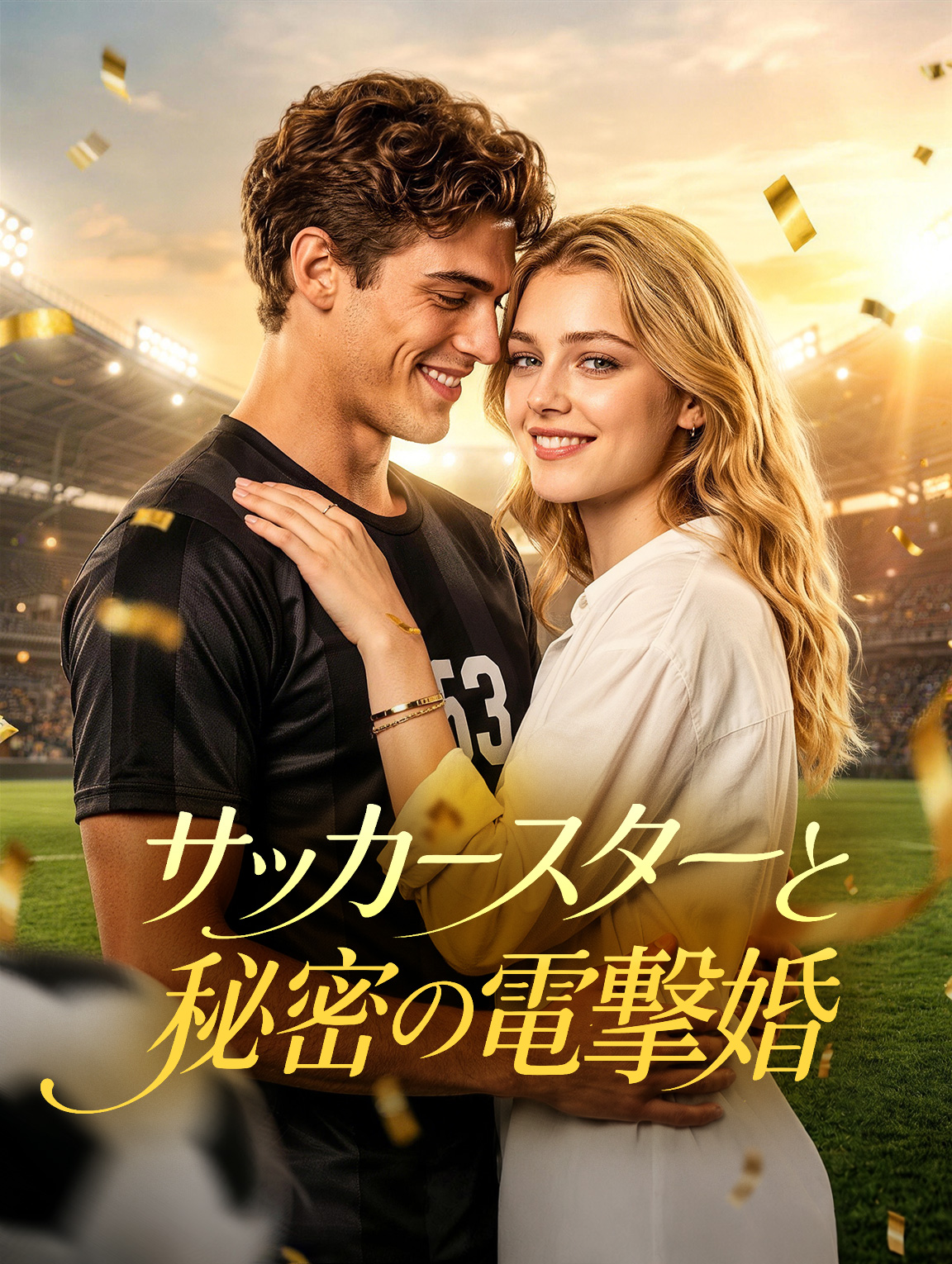 サッカースターと秘密の電撃婚
