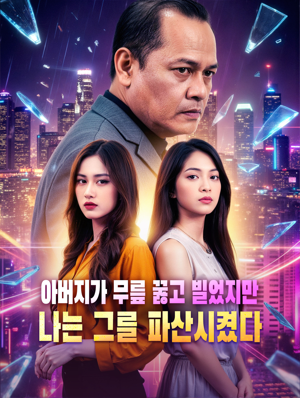 아버지가 무릎 꿇고 빌었지만, 나는 그를 파산시켰다
