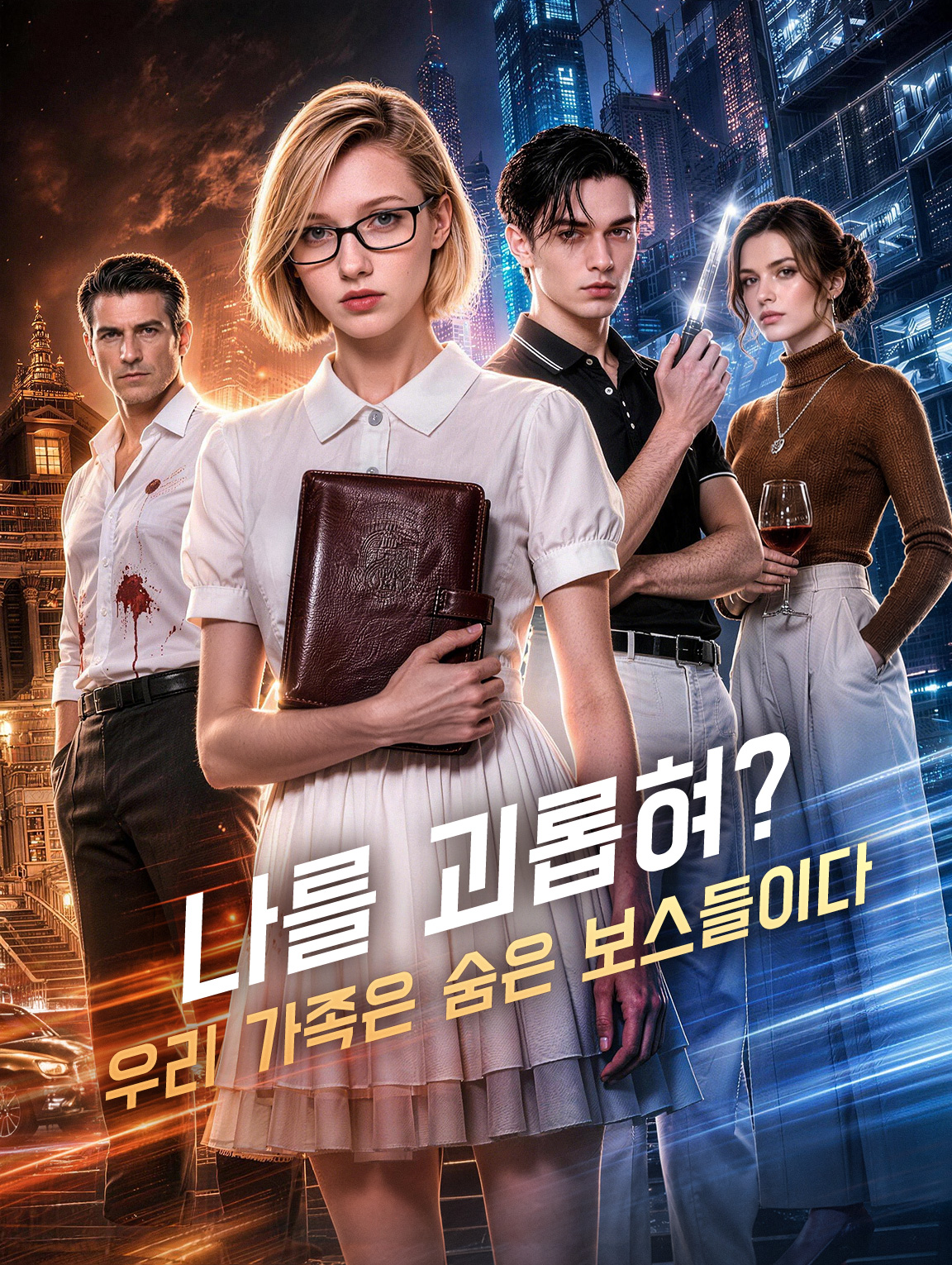 나를 괴롭혀? 우리 가족은 숨은 보스들이다