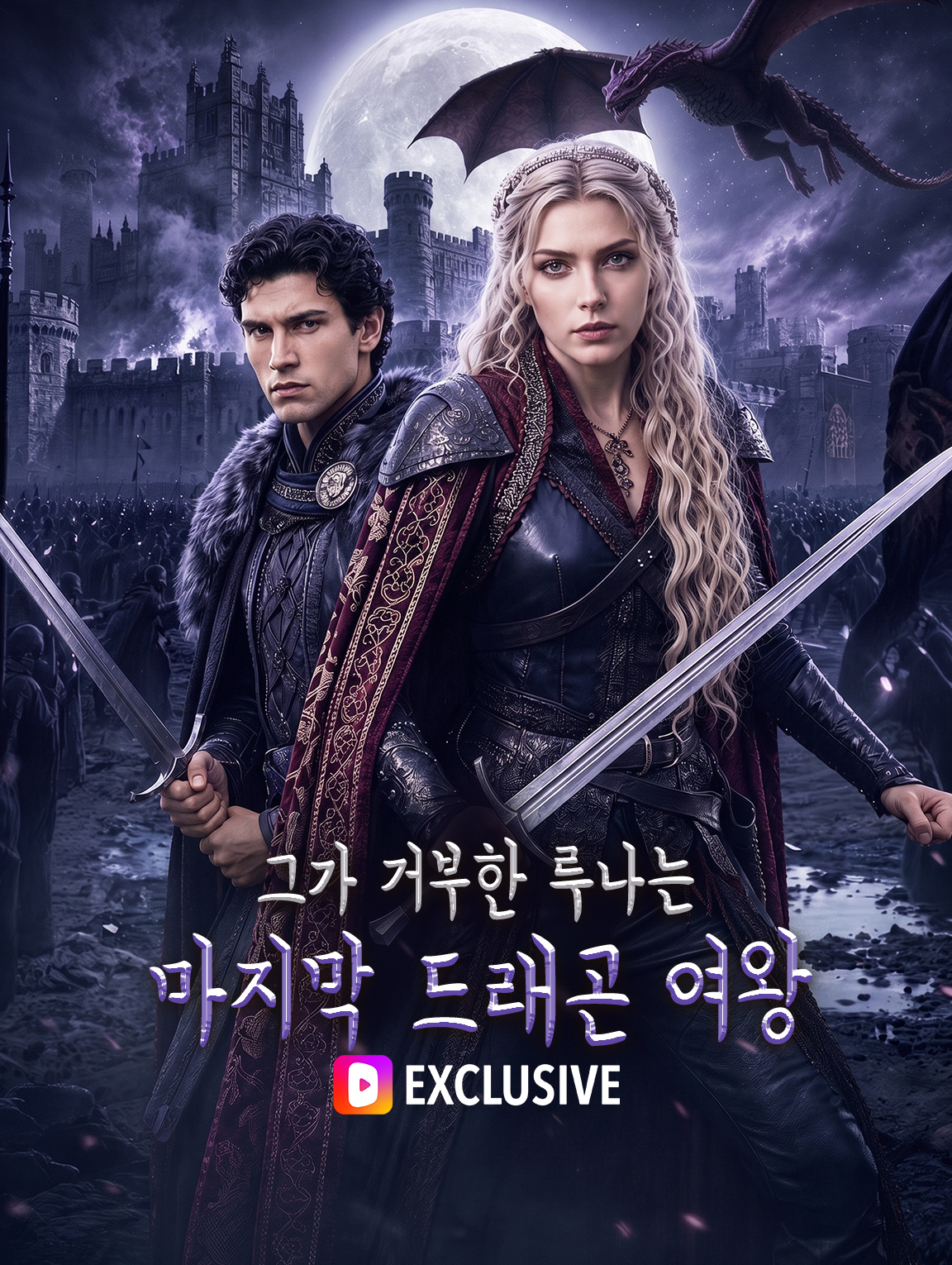 그가 거부한 루나는 마지막 드래곤 여왕 poster