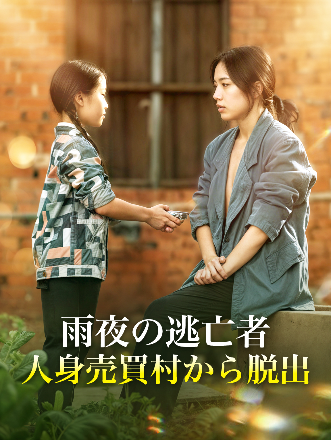 雨夜の逃亡者人身売買村から脱出