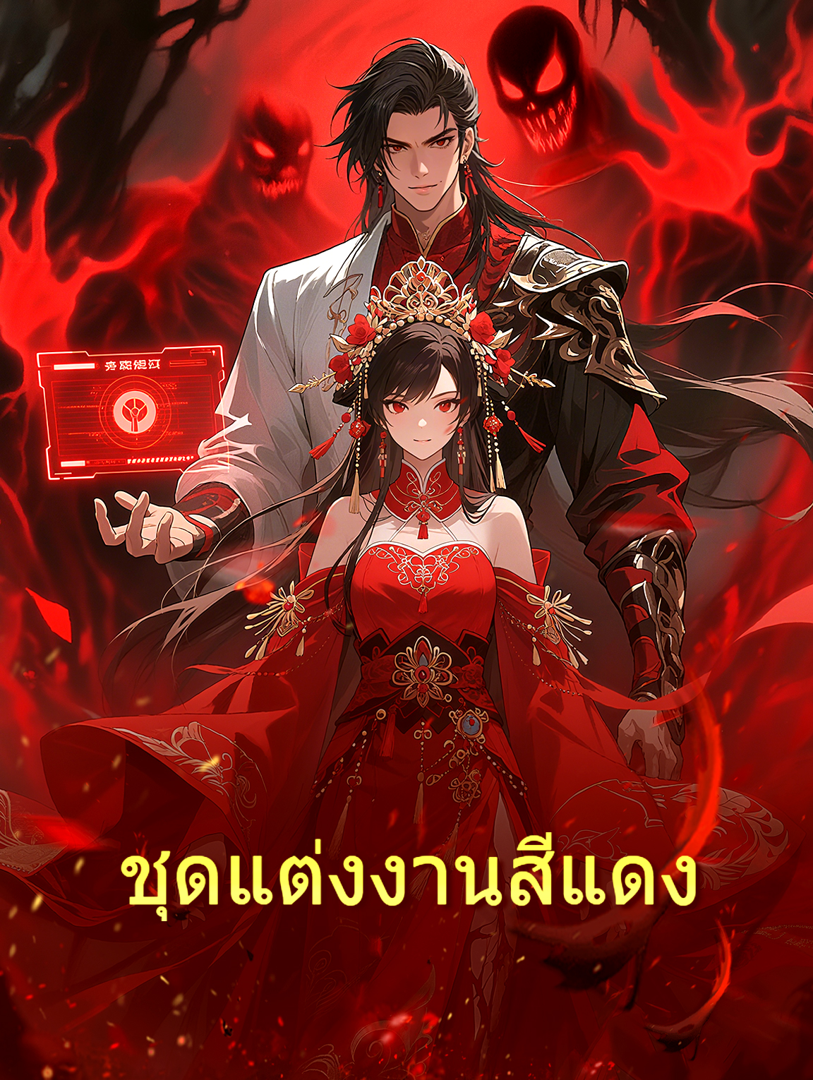 ชุดแต่งงานสีแดง
