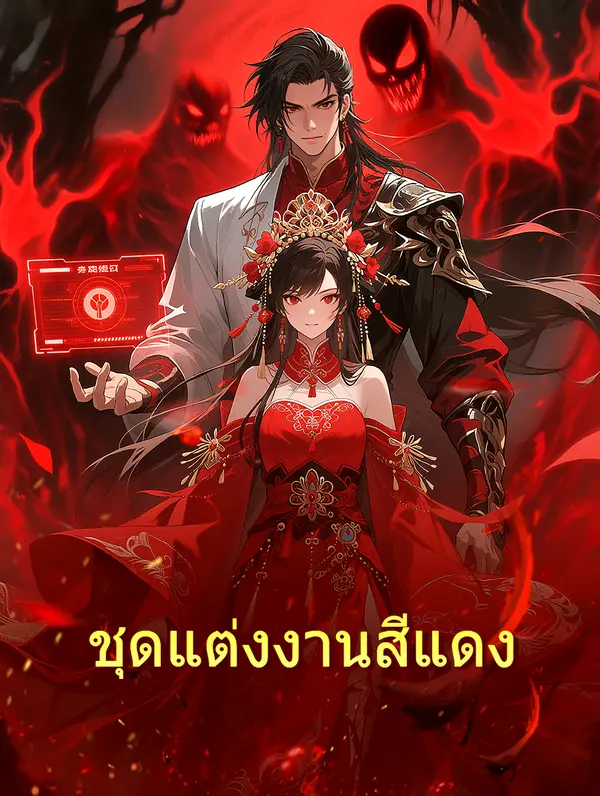 โปสเตอร์ ชุดแต่งงานสีแดง