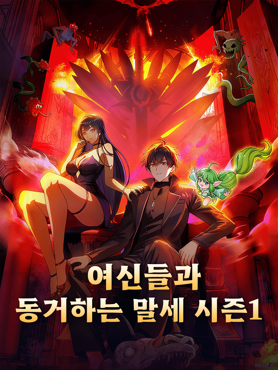 여신들과 동거하는 말세 시즌1