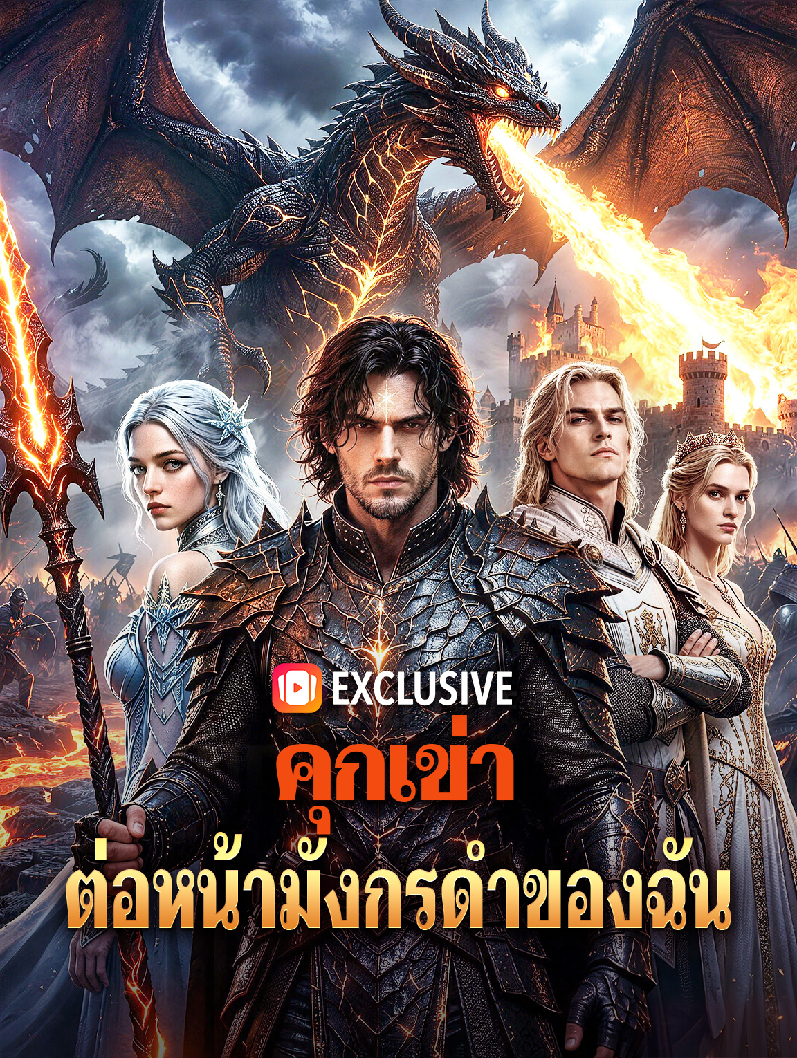 คุกเข่า ต่อหน้ามังกรดำของฉัน