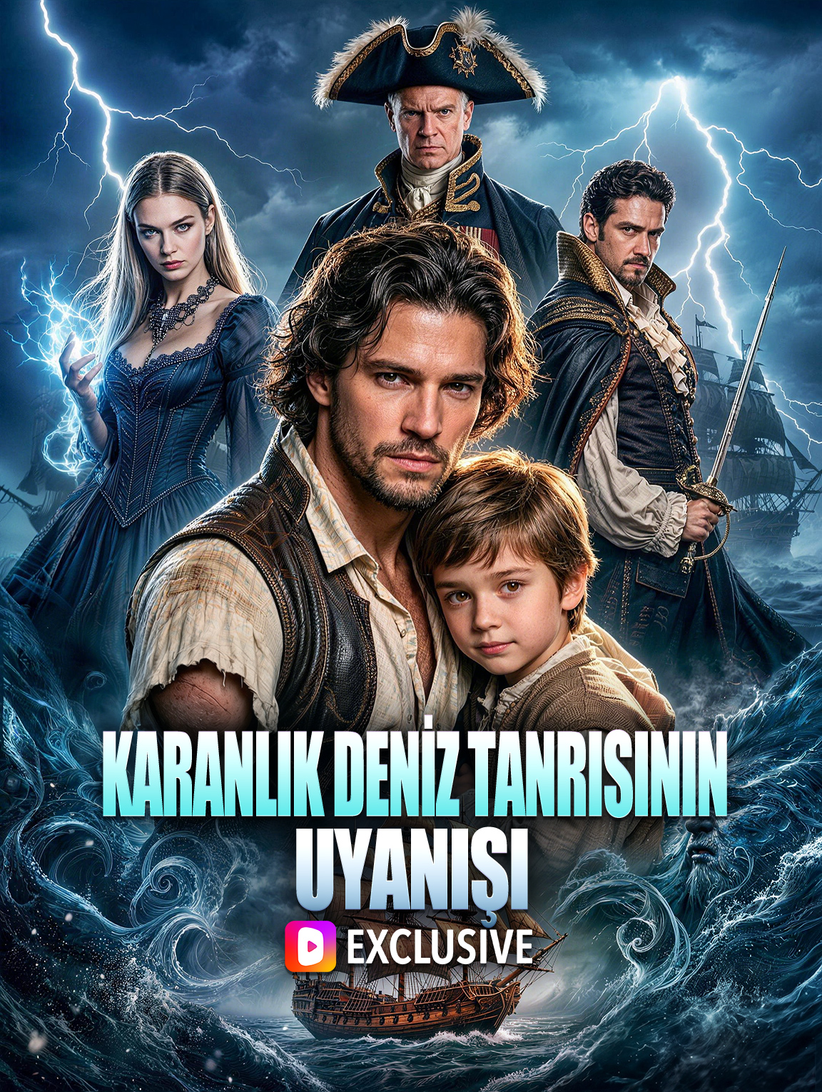 KARANLIK DENİZ TANRISININ UYANIŞI poster